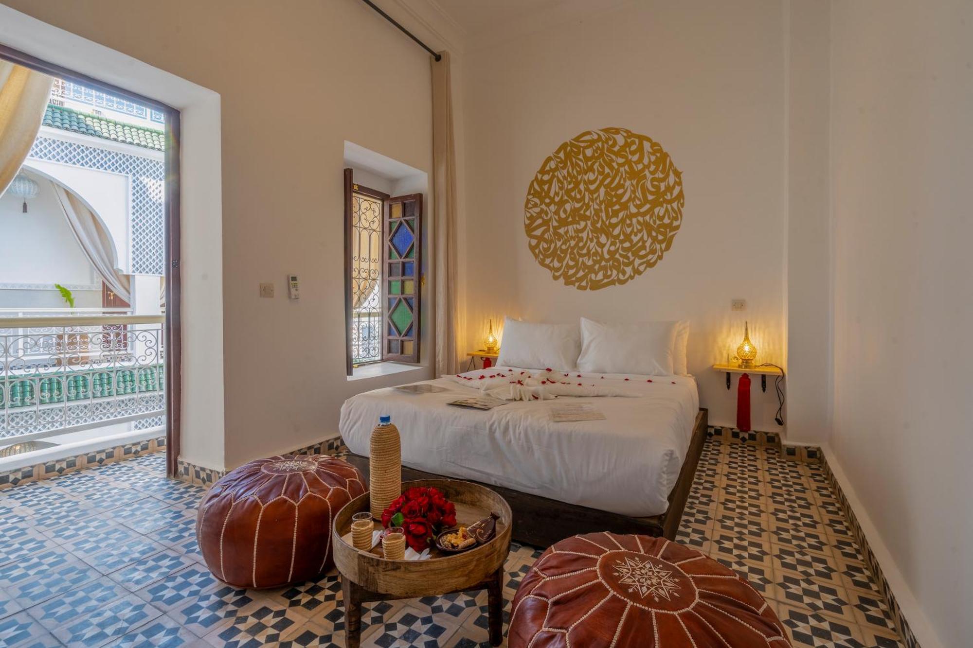 Riad Les Cornes De Gazelle Marrakesch Exterior foto