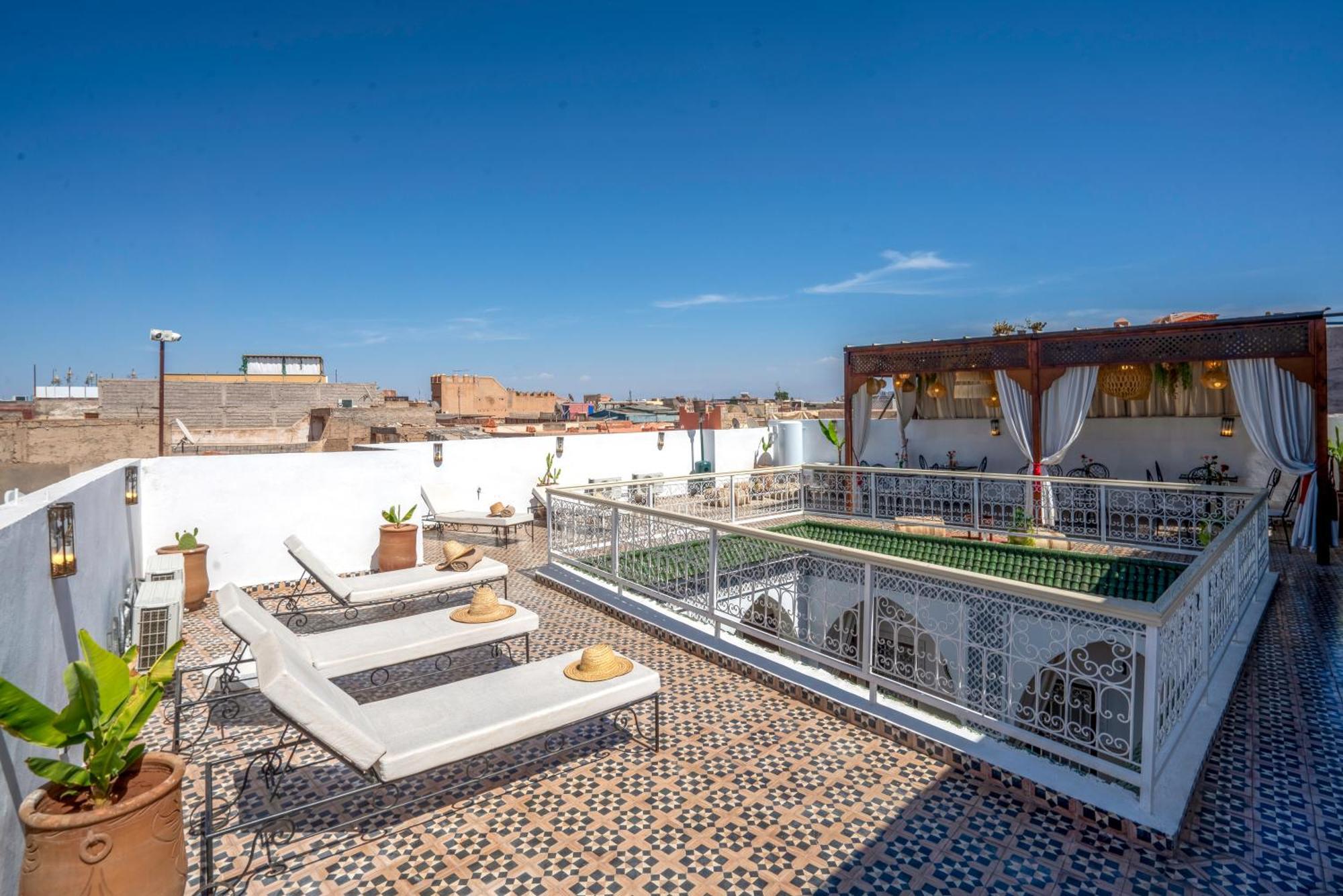 Riad Les Cornes De Gazelle Marrakesch Exterior foto
