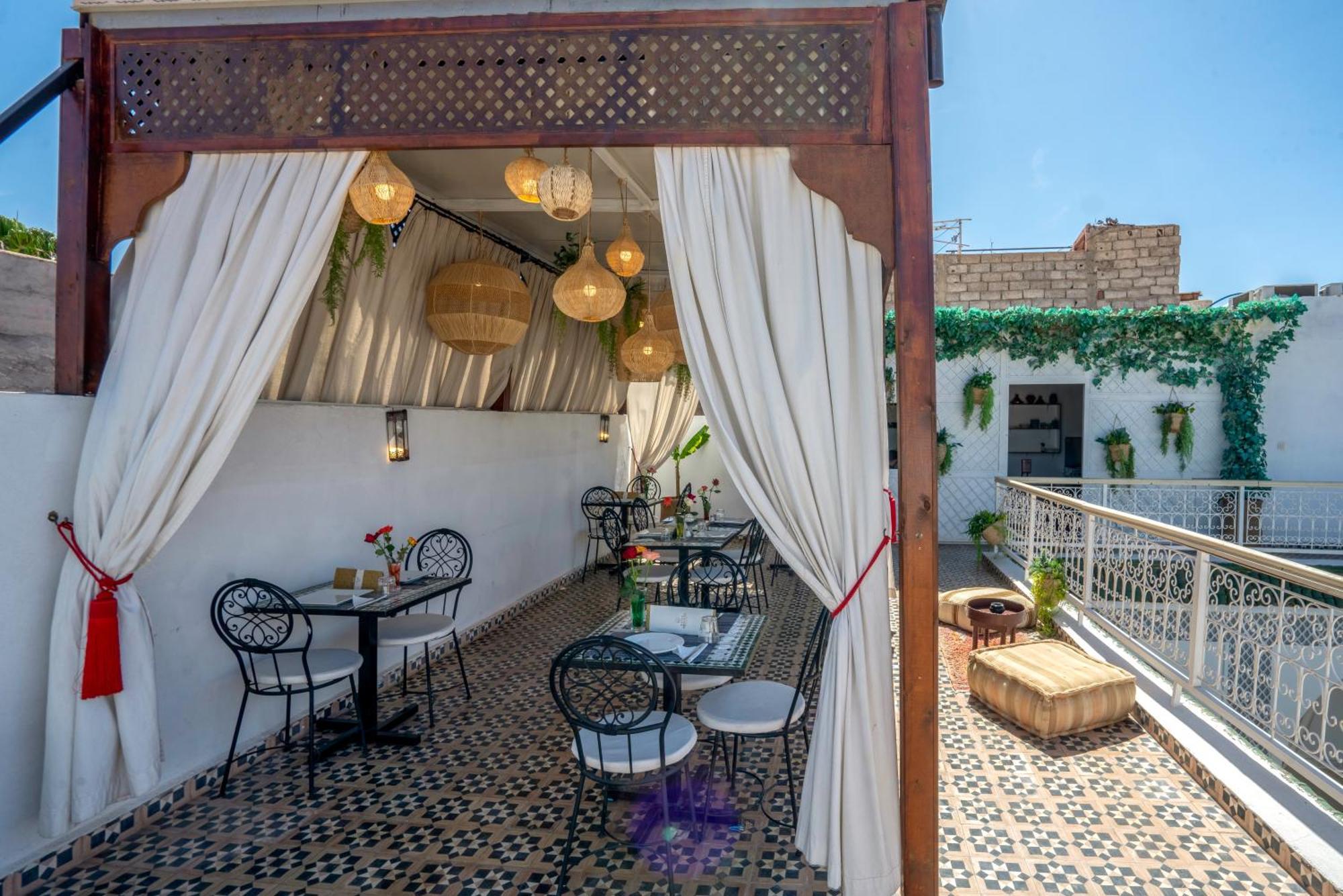Riad Les Cornes De Gazelle Marrakesch Exterior foto