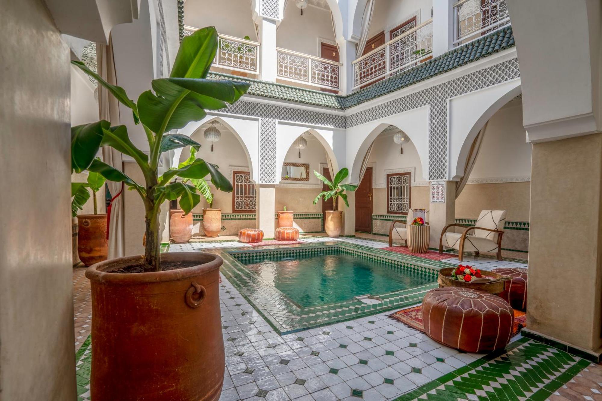 Riad Les Cornes De Gazelle Marrakesch Exterior foto