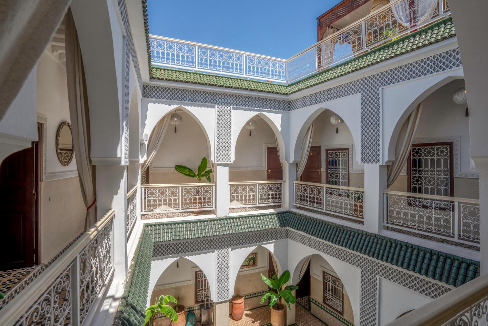 Riad Les Cornes De Gazelle Marrakesch Exterior foto