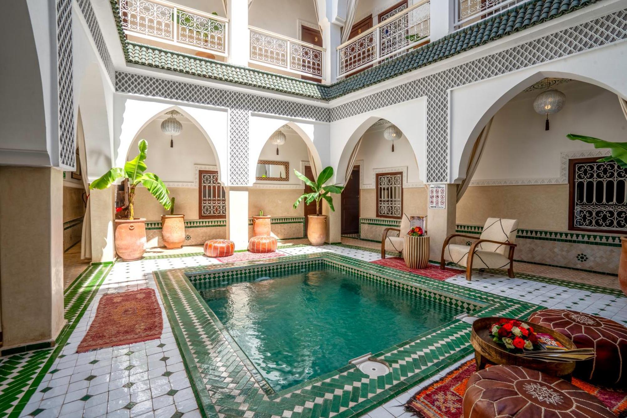 Riad Les Cornes De Gazelle Marrakesch Exterior foto