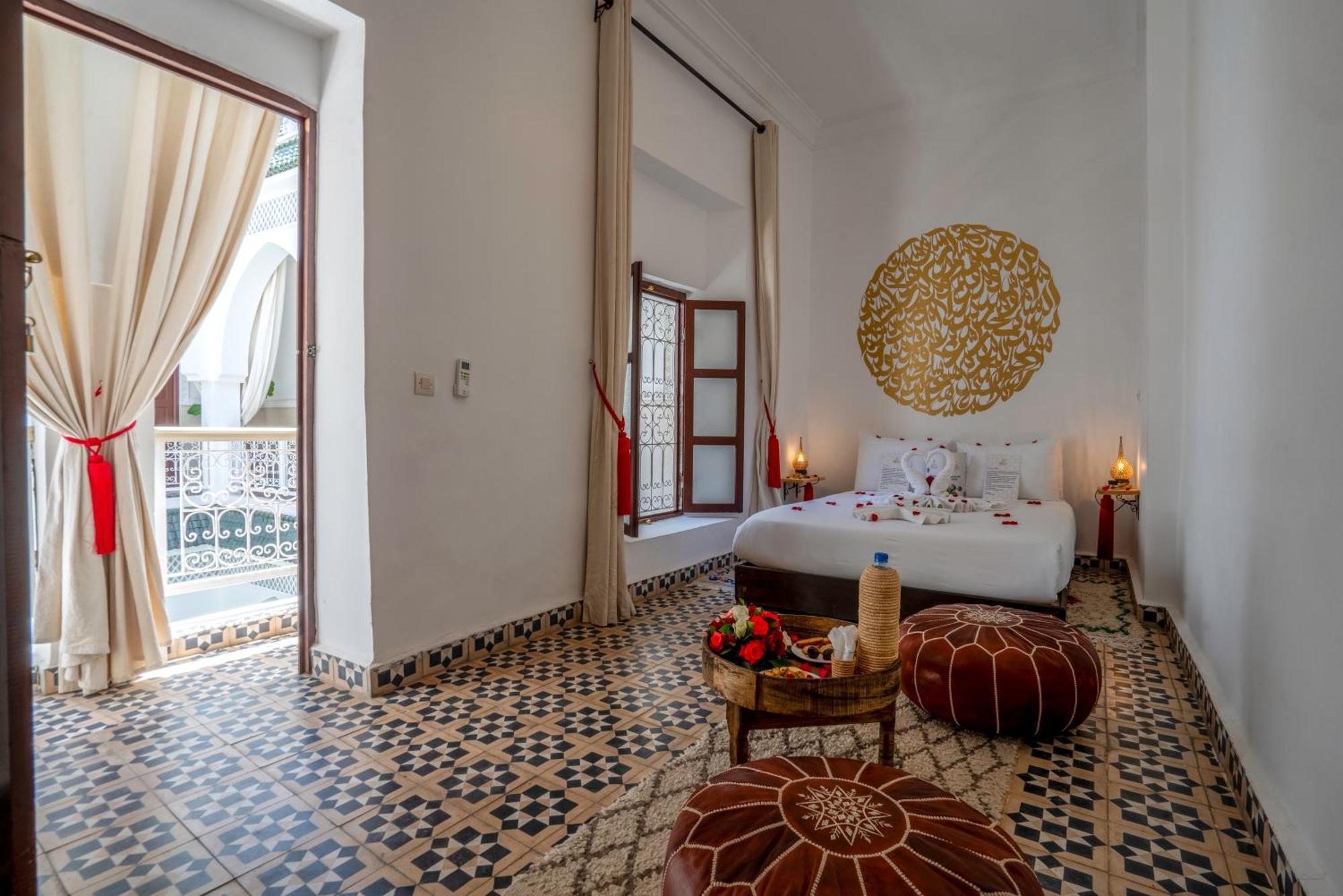 Riad Les Cornes De Gazelle Marrakesch Exterior foto